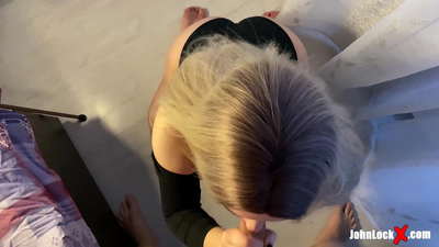 Rufus Sucking Dick et Fucking Sursum, Questus Cum in asino